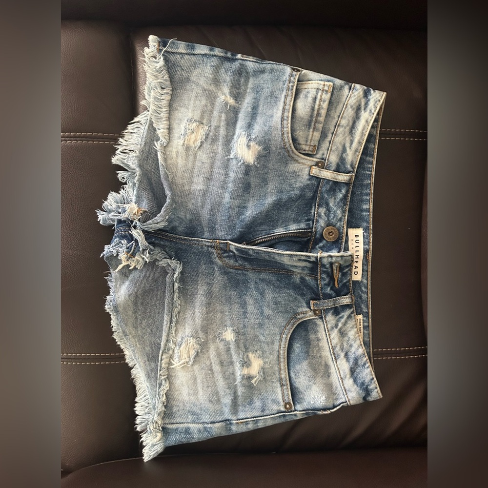 Bullhead Denim Co High Rise Short, Sz 5